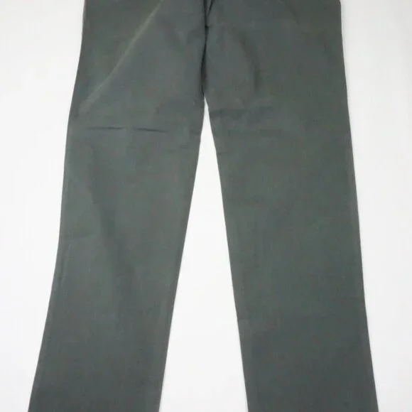 Isaia S Tinto Capo Gray Twill Cotton Blend Casual Mens Chino Pants 58R EU NEW